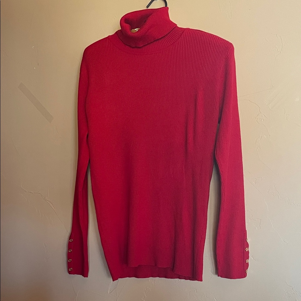 CALVIN KLEIN Ribbed Crewneck Sweater Sz M